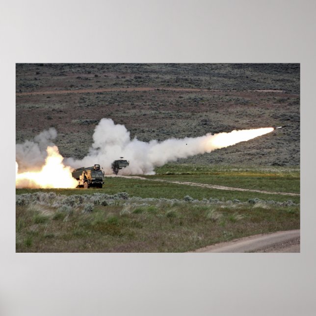 M142 HIMARS POSTER (Framsidan)