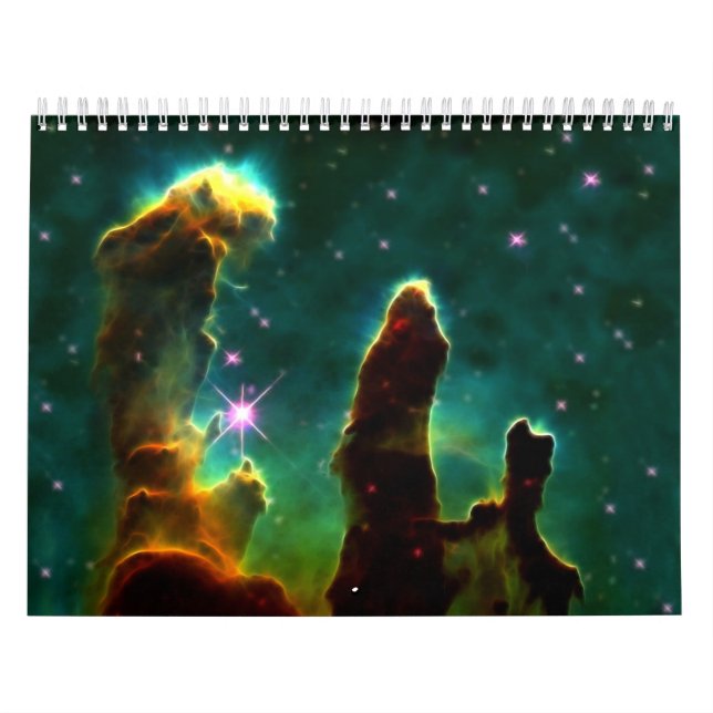 M16 Eagle Nebula eller Creation Pillars Kalender (Omslag)