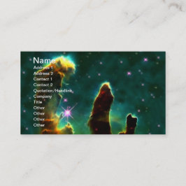 M16 Eagle Nebula eller Creation Pillars Visitkort