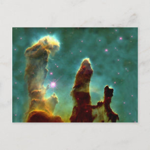 M16 Eagle Nebula eller Creation Pillars Vykort