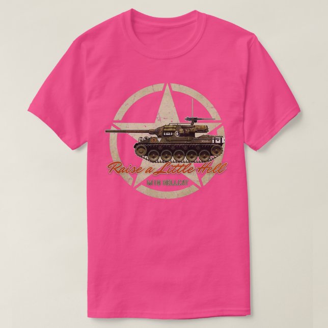 M18 Hellcat Raise helvetet T Shirt (Design framsida)