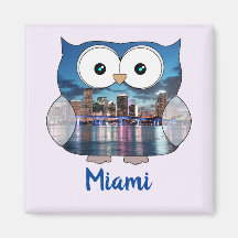 M190131 Knubbiget Uggla | Miami Souvenir