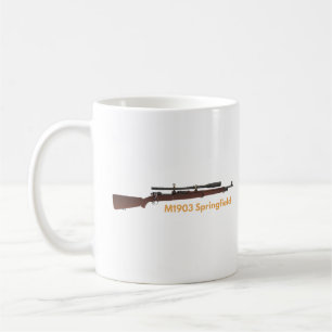 M1903 Sniper Rifle Kaffemugg