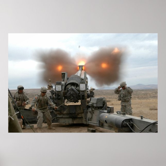 M198 Howitzer Poster (Framsidan)