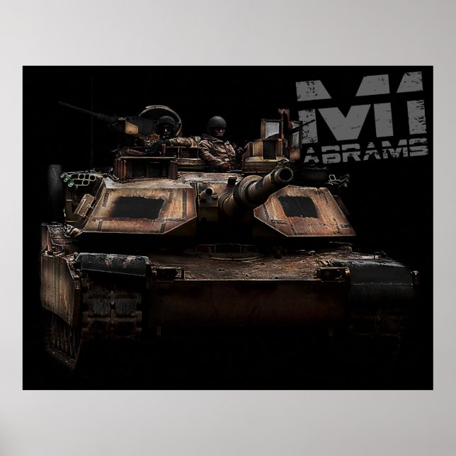 M1 Abrams Poster (Framsidan)