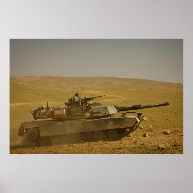 M1 Abrams Poster (Framsidan)