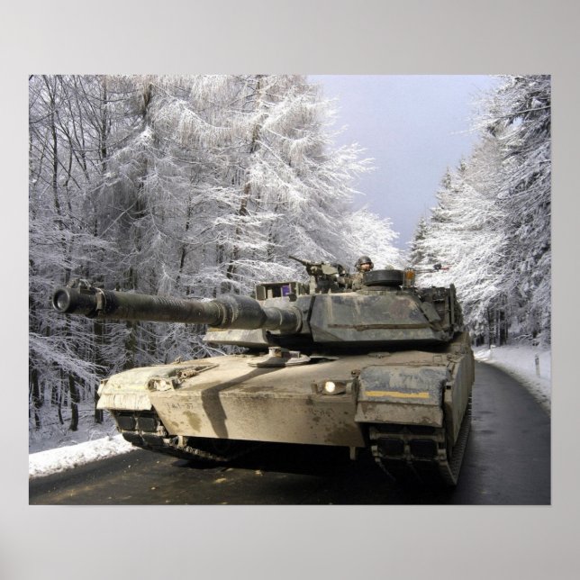 M1 Abrams Poster (Framsidan)
