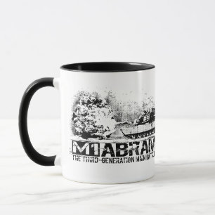 M1 Abrams Ringer Coffee Mugg