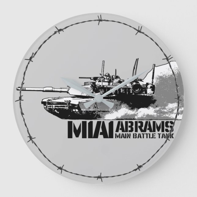 M1 Abrams Stor Klocka (Framsida)