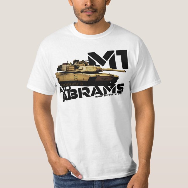 M1 Abrams T-shirt (Framsida)