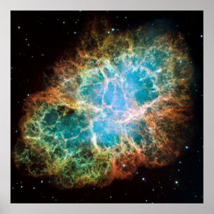 M1-Crab Nebula Poster