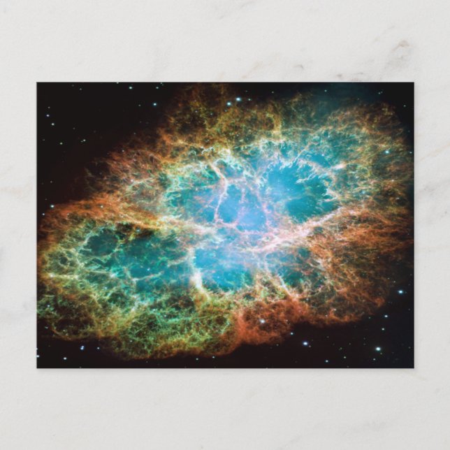 M1-Crab Nebula Science & Astronomy Gift Idea Vykort (Framsida)