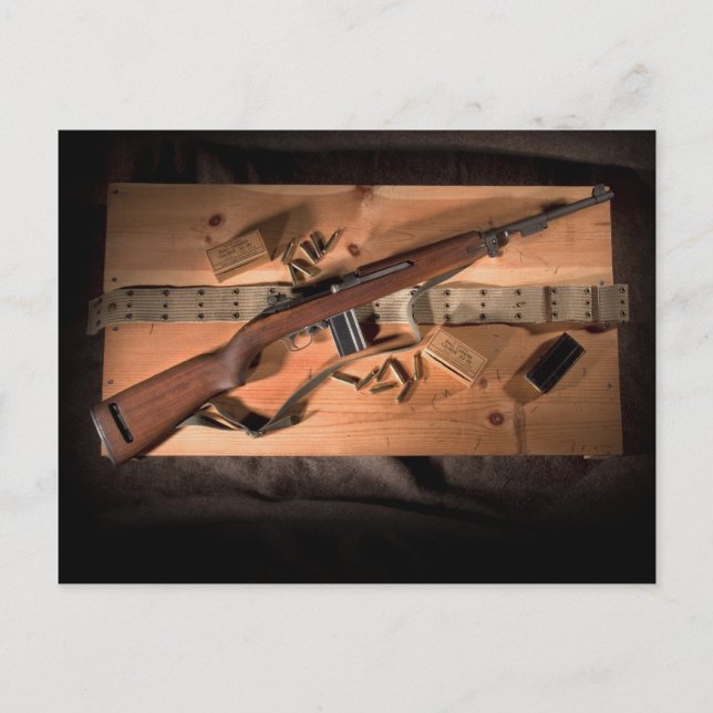 M1 Karbin Vykort (Framsida)