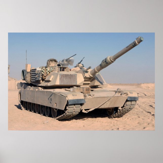 M1A1 Abrams Poster (Framsidan)