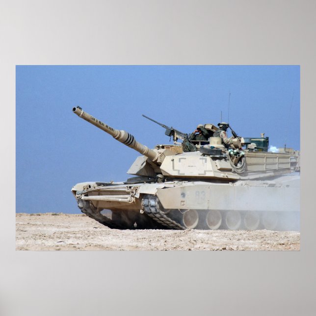 M1A1 Abrams Poster (Framsidan)
