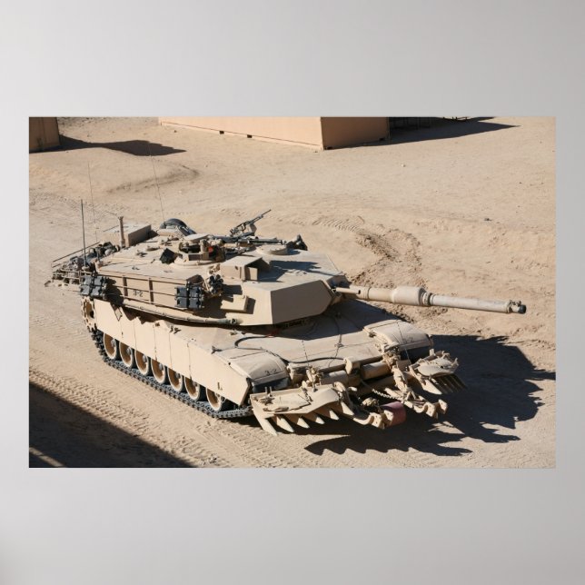 M1A1 Abrams Poster (Framsidan)