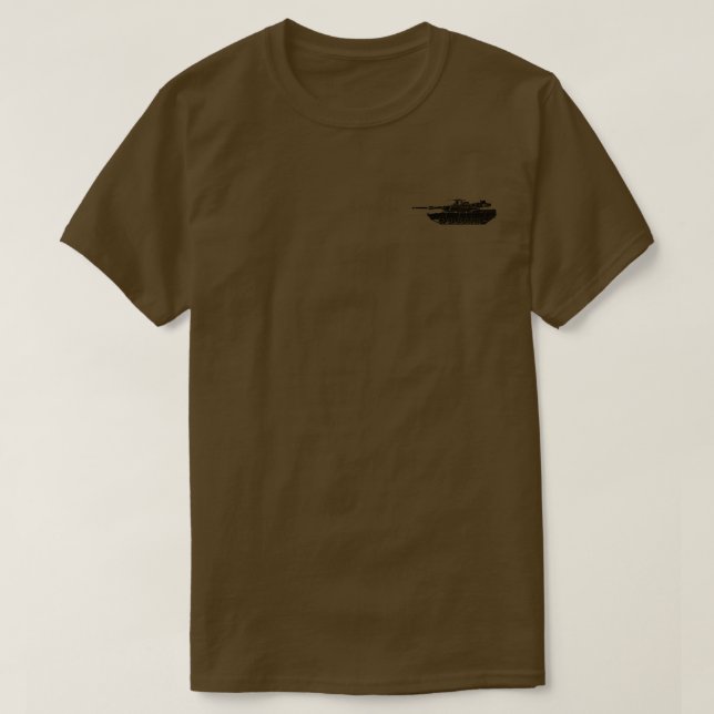 M1A1 Tanker T-Shirt (Design framsida)