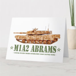 M1A2 Abrams US MBT Tank Desert Storm Veteran Tack Kort