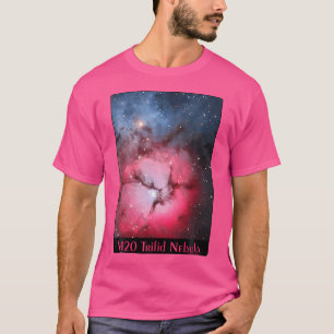 M20 Nebula Messier Object 20 Space Astronom T Shirt