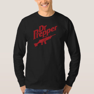 M249 Lmg-tillbehör Maskin Gun Tactical Rifle Di T Shirt