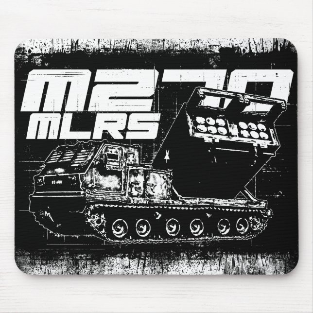M270 MLRS Mousepad Musmatta (Framsidan)