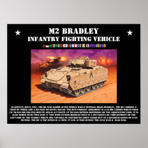 M2 Bradley Infantry Fighting Fordon Poster