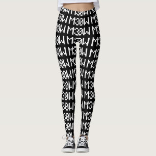 M30W [LeetTalk Animal Ljud] Leggings