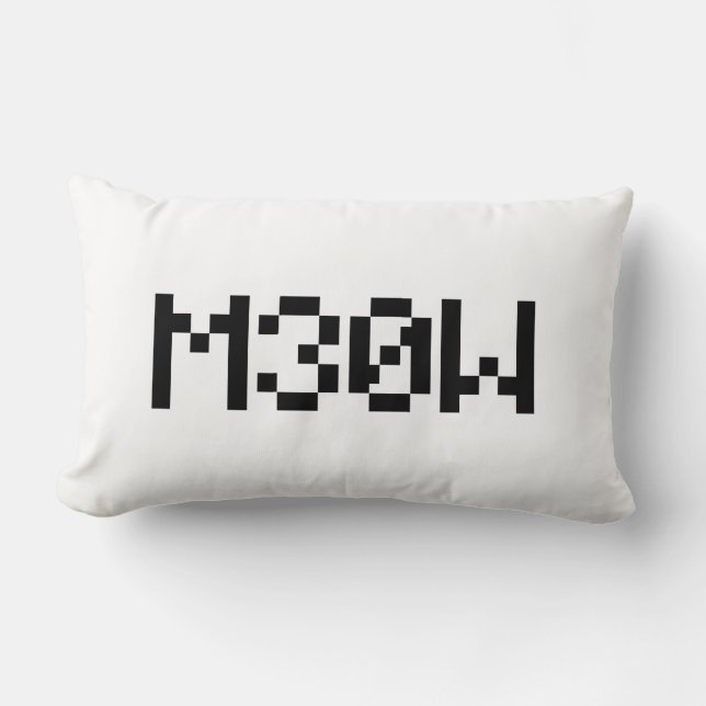 M30W [LeetTalk Animal Ljud] Lumbarkudde (Framsida)