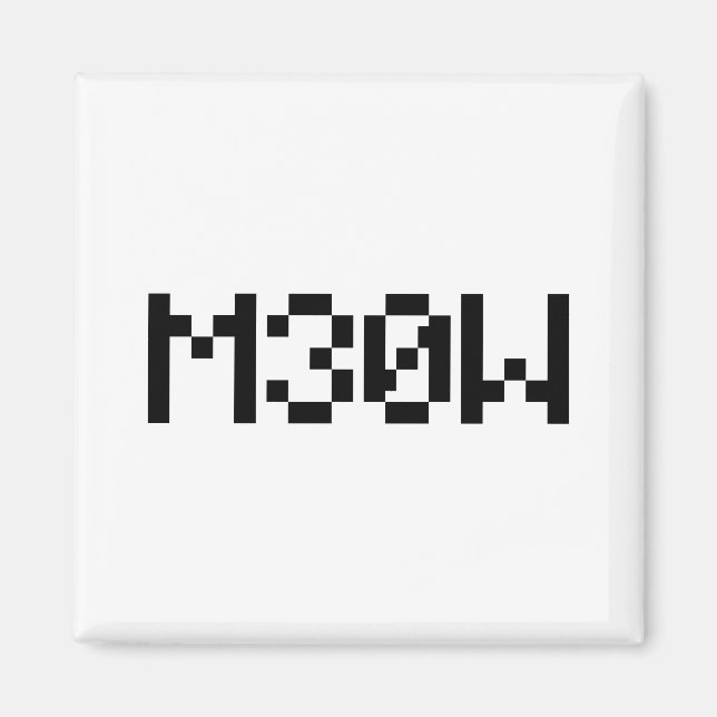M30W [LeetTalk Animal Ljud] Magnet (Framsidan)