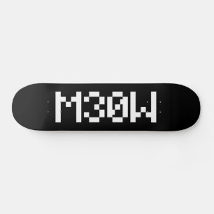 M30W [LeetTalk Animal Ljud] Mini Skateboard Bräda 18,5 Cm