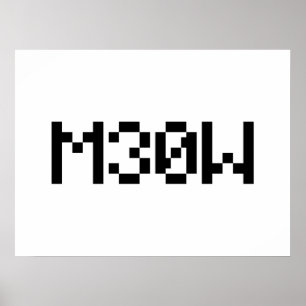 M30W [LeetTalk Animal Ljud] Poster