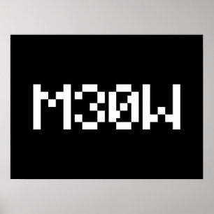 M30W [LeetTalk Animal Ljud] Poster