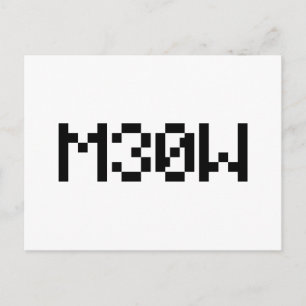 M30W [LeetTalk Animal Ljud] Vykort