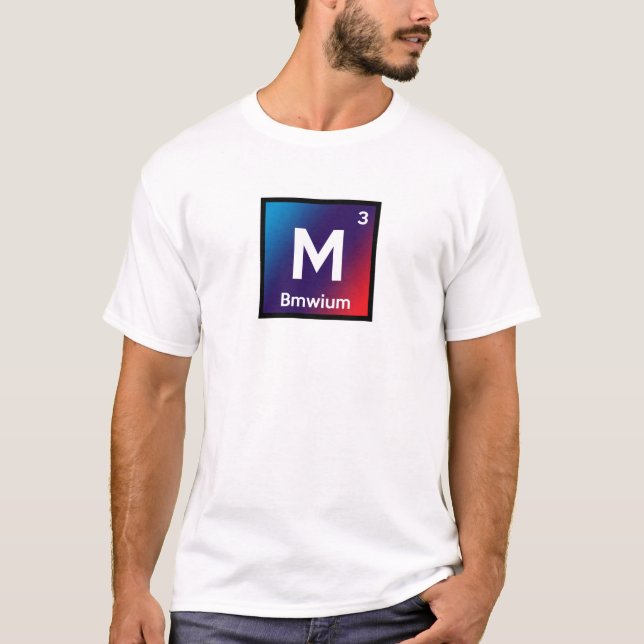 m3 periodisk -1- t shirt (Framsida)