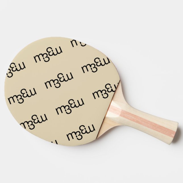m3 PING PONG PADDLE PONG PADDLE i monogram | m3gal Pingisracket (Sidan)