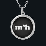 m3h silverpläterat halsband<br><div class="desc">Math,  meh,  inga problem. Globe Trotters specialiserar sig på idiosynkratiskt bildmaterial från hela världen. Här hittar du unika hälsningskort,  vykort,  Poster,  Mousepads med mera.</div>