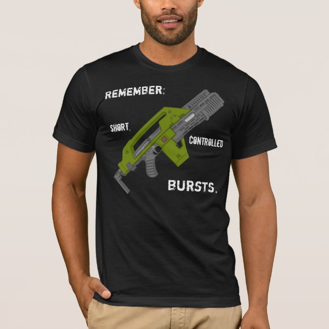 M41A pulserar geväret Tee Shirt (Framsida)