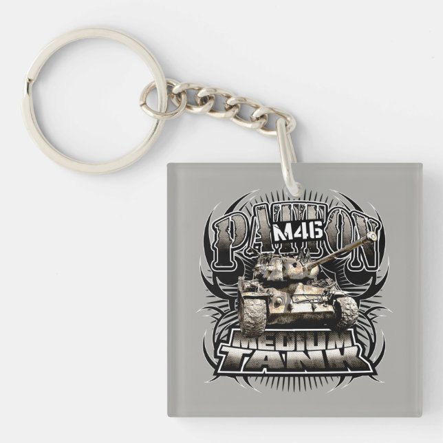 M46 Patton Keychain Acrylic Keychain (Framsidan)
