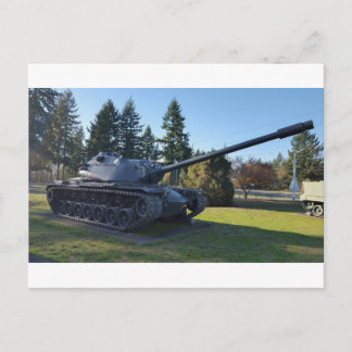 M48 Patton-stridsvagn Historiskt militärfordon Vykort