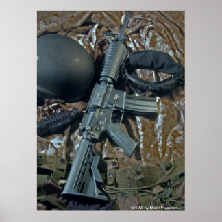 M4 Allt efter Mark Vaughan Poster