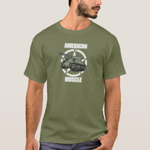 M4 Sherman American Tank T Shirt
