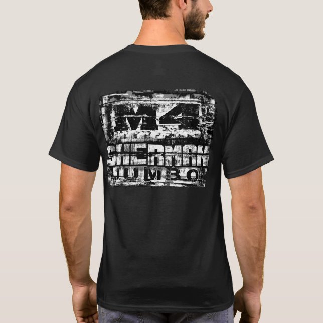M4 Sherman Jumbo T Shirt (Baksida)