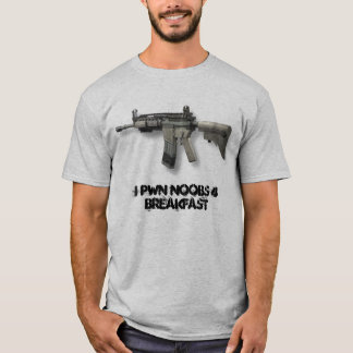 M4A1 FRUKOST FÖR I PWN NOOBS 4 T SHIRT