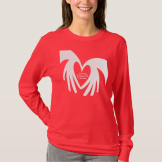 M4JC Jeremys Heart_wht T-shirt