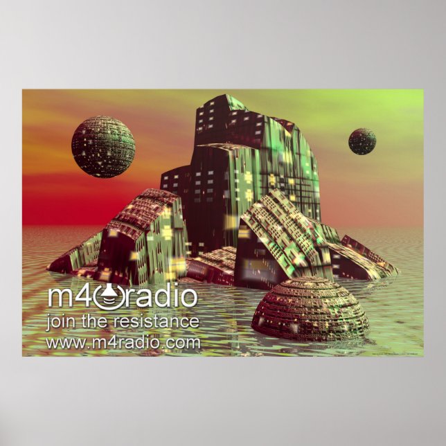 M4Radio Starship Poster (Framsidan)