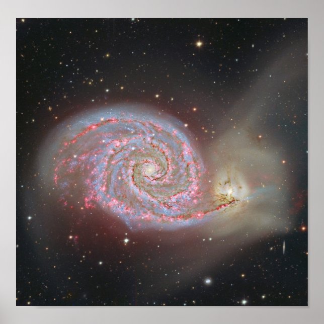 M51 Galaxy Poster (Framsidan)