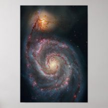 M51 Whirlpool Spiral Galaxy NASA