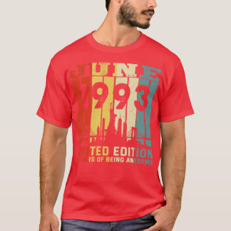 M602 juni 1993 Begränsad utgåva 30 år av att vara T Shirt
