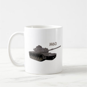 M60 American Battle Tank Kaffemugg