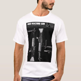 M60 MASKIN-GUN-DIAGRAM T SHIRT